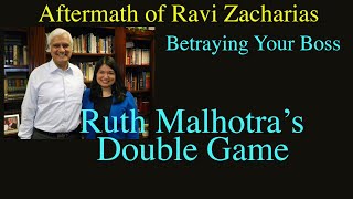 Ravi Zacharias PR Ruth Malhotras Double Game [upl. by Eybbob41]