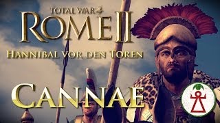 Total War Rome II  Schlacht von Cannae Legendär  Isolieren und Vernichten [upl. by Basilio]