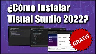 ¿Cómo INSTALAR Visual Studio 2022 GRATIS [upl. by Howenstein]