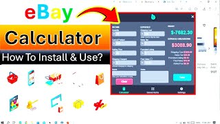 Best eBay Calculator  Best Way To Calculate Your eBay Profit amp Sale [upl. by Ahsinej]