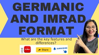 SPL2  Germanic and IMRAD Format of Research [upl. by Atnuhs685]