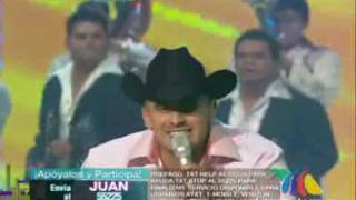 Juan Rivera canta en el Gran Desafío [upl. by Aysa]