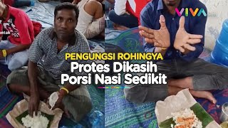 Imigran Rohingya Ngelunjak Dikasih Makan Warga Aceh [upl. by Bashee]