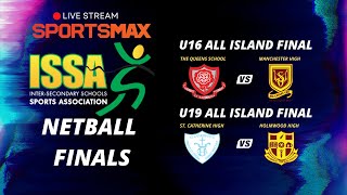 LIVE St Catherine High vs Holmwood Technical  ISSA U19 All Island Netball Finals  SportsMax TV [upl. by Apostles12]