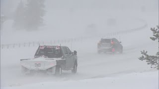 CDOT No known time to open Berthoud Pass following avalanche natural slides [upl. by Blanka]