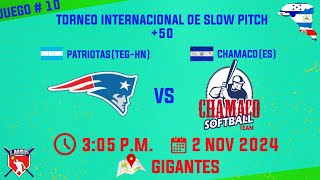 JUEGO 10 PATRIOTASTEGHN VS CHAMACOES LMSP TEGUCIGALPA  HONDURAS [upl. by Adnek]