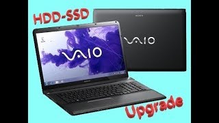 Sony Vaio Hard Drive HDD upgrade SSD [upl. by Durst]