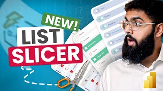 NEW Power BI LIST SLICER ✔ 3 Designs YOU can CREATE  NO CODE [upl. by Velma]