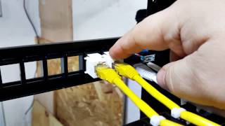 Connect Cat6 cable to jack [upl. by Ahsina]