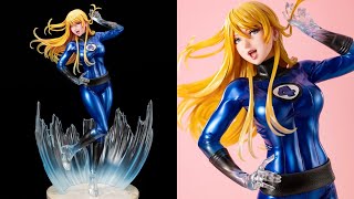 New fantastic four INVISIBLE WOMAN BISHOUJO statue revealed preorder info [upl. by Trevor]