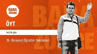 KPSS ÖYT  16 Bireysel Öğretim Teknikleri  Metin ŞAR [upl. by Lamej]