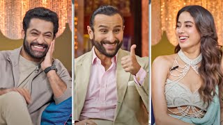 Triple the Laughter Jr NTR Saif Janhvi  The Great Indian Kapil Show  Bacha Hua Content [upl. by Euqinamod]