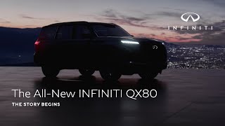 The AllNew INFINITI QX80  The Story Begins [upl. by Nilknarf]