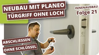 Türgriff montieren  Tür schließen ohne Schlüssel [upl. by Cesaro]