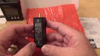 UNBOXING SURECOM SW33 VHFUHF mini Power amp SWR Meter [upl. by Caprice]