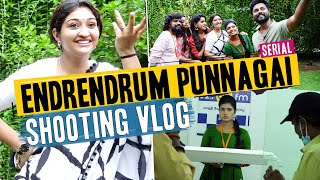 Endrendrum Punnagai Serial Shooting Vlog 🎥 Zee Tamil  Neels [upl. by Darcy]