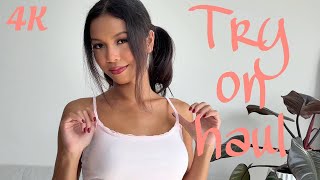 4K Try on haul with Joythailia 💕 One Piece Try on [upl. by Ullund872]