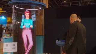 HYPERVSNs Luna Showcases the Future of HumanMachine Interaction l AI Immersive Companion [upl. by Freberg880]