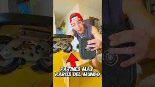 Probé los patines más RAROS del mundo😱🔥🤕 [upl. by Reames]