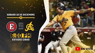 LEONES DEL ESCOGIDO VS ÁGUILAS CIBAEÑAS  16 DE DIC 2023 [upl. by Ecnedac]