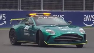 Bernd Mayländer activates drift mode in the safety car during FP1 Canadian GP [upl. by Nea]