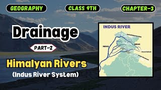 Drainage System of India  Himalayan Rivers Part2  CBSE Class 9th  Geography Ch3  TpointAcademy [upl. by Rehtse919]