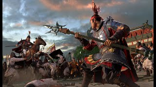 Total War THREE KINGDOMS Lubu Legendary Record day2 [upl. by Cheslie]