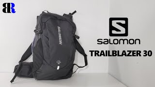 SALOMON TRAILBLAZER 30 Backpack Daypack Unboxing  Test [upl. by Ilysa546]