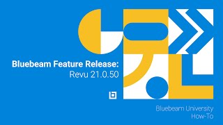 Bluebeam Feature Release Revu 21050 [upl. by Nonac]