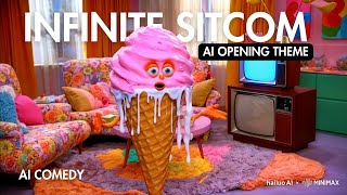 The Infinite Sitcom Opening Theme and the Multiverse Meltdown  AI minimax [upl. by Charmain431]