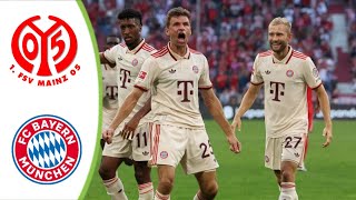 Mainz 05 vs Bayern Munchen  Extended Highlights amp All Goals 2024 HD [upl. by Lunsford]