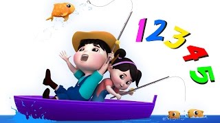 12345 Once I Caught a Fish Alive  Numbers Song  Counting Song  Nursery Rhymes by Farmees [upl. by Nnyleve]