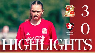 Match Highlights Swindon Town Women Development vs Cheltenham Town Reserves [upl. by Roede]