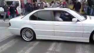 BMW E38 740i db Drag [upl. by Chrotoem719]