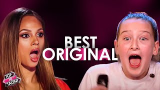 THATS AN ORIGINAL 15 BEST Singing Auditions on Got Talent [upl. by Cr]