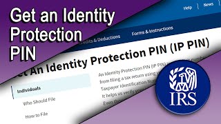 Get an Identity Protection PIN [upl. by Zeculon]