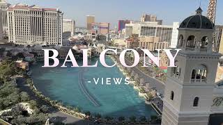 The Cosmopolitan Hotel Las Vegas  Balcony Fountain View King Room Tour [upl. by Roswald]