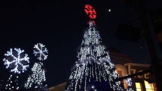 Wiregrass Mall Christmas Lights Show Wesley Chapel FL 33 [upl. by Salahi]