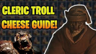 The Best Cleric Troll Cheese Guide  Dark And Darker [upl. by Orrocos]