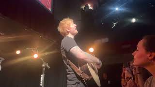 The Parting Glass  Ed Sheeran  Whelans Dublin 190422 [upl. by Secilu]