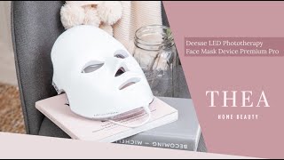 How to use Deesse LED Phototherapy Face Mask Device Premium Pro [upl. by Phil400]