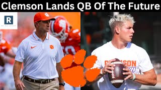 Clemson Football Lands QB Of The Future  Tait Reynolds Commits To Clemson  Clemson Recruiting [upl. by Noteek]