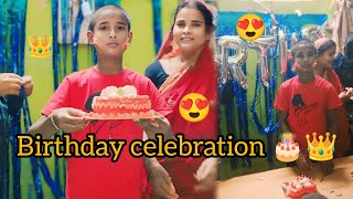 Birthday party 🎉🎉🥳 celebration in village vlogger Anup mr Anup blogger [upl. by Zinnes]