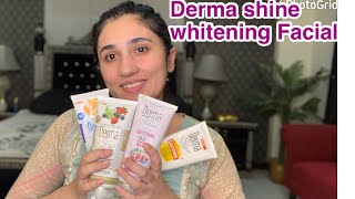 How i do facial at home  Derma shine review  Farwa Shahid [upl. by Nairahcaz847]