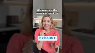 Counting in Finnish but fast🤪😅 finnishlanguage [upl. by Fen]