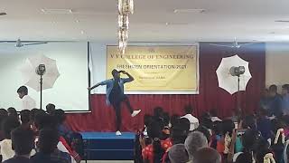 Vilambara Idaiveli  Imaikaa Nodigal SongDance performance by Andrews blessing amp SathishJeysu Raja [upl. by Lamaaj]