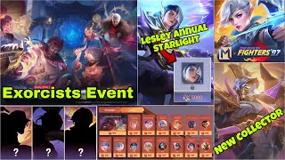 Exorcists နဲ့ KOF Event တို့ရဲ့ Free Tokenလာမဲ့အချိန် Lesley Annual Starlight လာမဲ့အချိန်Updateများ😂 [upl. by Nyvlem]