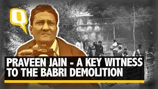 How a Key Witness in the Babri Demolition Documented Its Rehearsal  The Quint [upl. by Sivar]