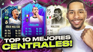 🏆 TOP 10 MEJORES CENTRALES de FIFA 22 JULIO [upl. by Fawn]