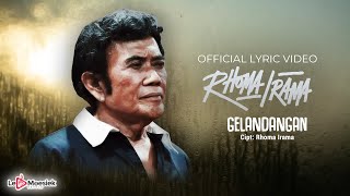 Rhoma Irama  Gelandangan Official Lyric Video [upl. by Notle]